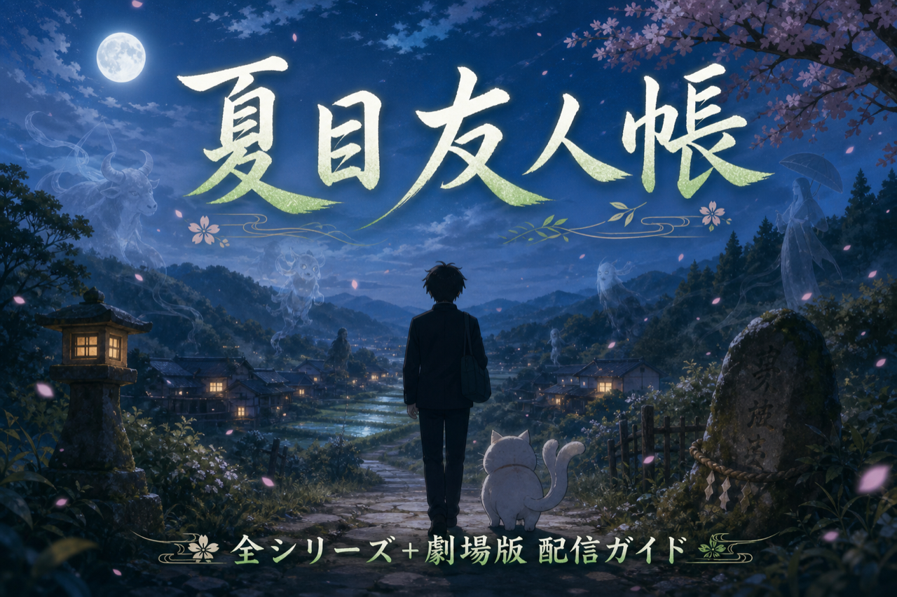 夏目友人帳 配信ガイド DMM TVで1〜7期全86話+劇場版見放題・累計1,800万部の癒し系妖アニメ